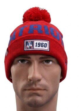 Men's New Era Beanie Red New England Patriots 2019 NFL